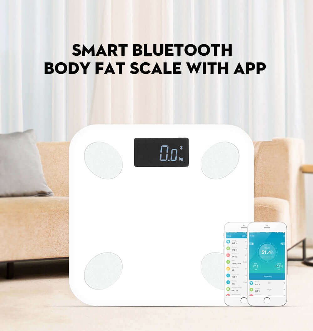 Digital Body Weight & Fat Scale – Accurate Smart Weighing Scale