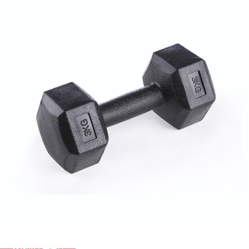 Rubberized Dumbbells Set – Arm Muscle Training Weights