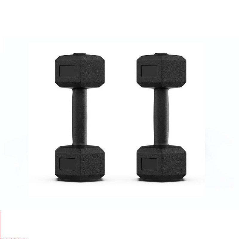 Rubberized Dumbbells Set – Arm Muscle Training Weights