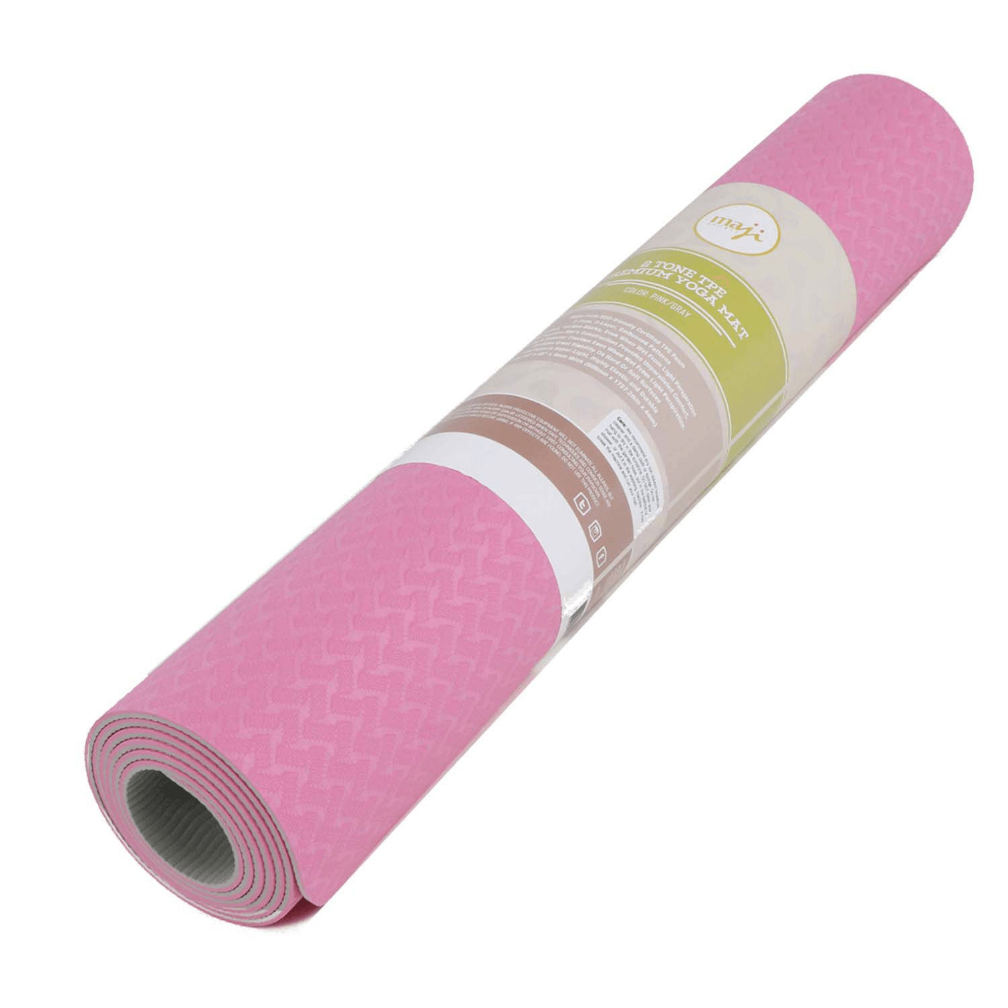 2-Tone TPE Premium Yoga | Pilates Mat