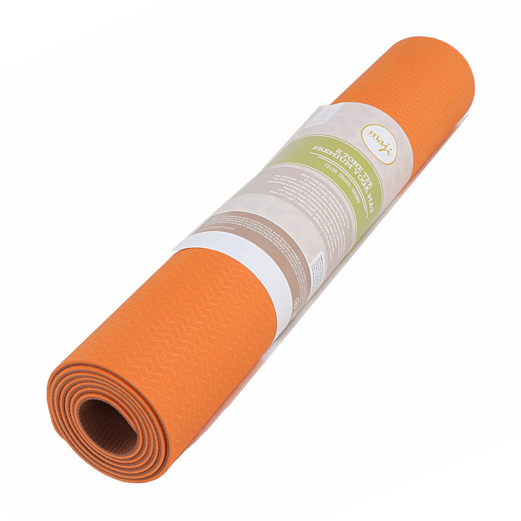 2-Tone TPE Premium Yoga | Pilates Mat