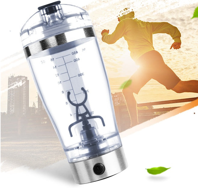 Portable Electric Protein Shaker Bottle | USB Rechargeable