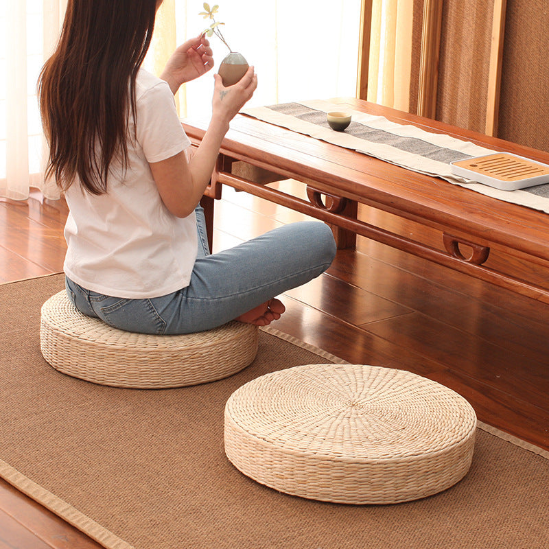 Meditation Cushion - Tatami Straw