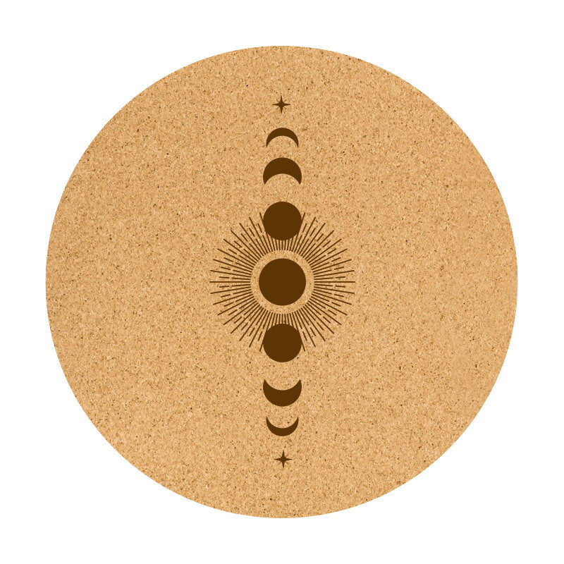 Cork & Rubber Meditation Mat – Eco-Friendly Non-Slip Mat