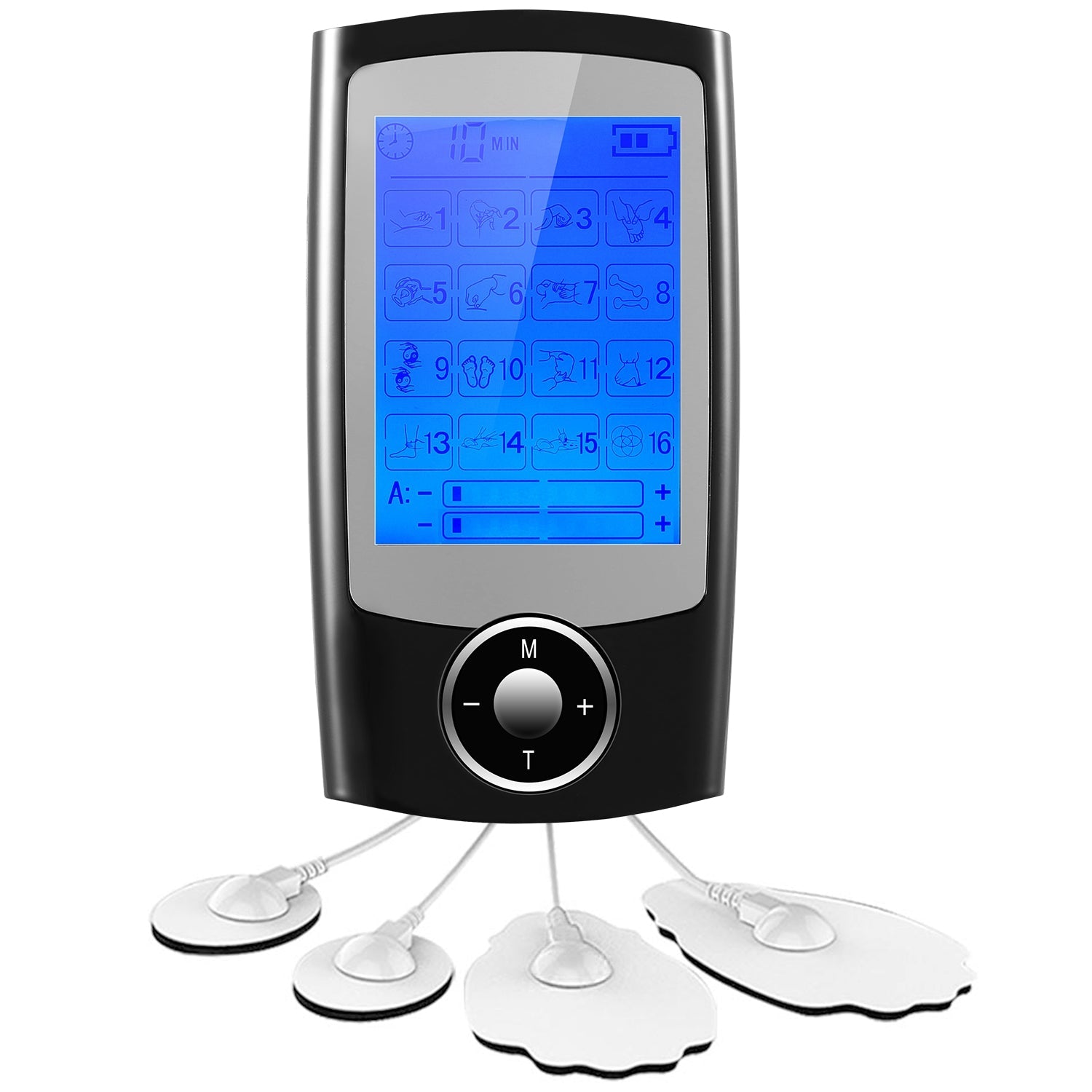 Rechargeable Tens Unit Machine Impulse Massager Pain Relief