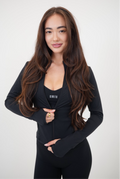 I Live in Luxury Black Pilates|Yoga Jacket