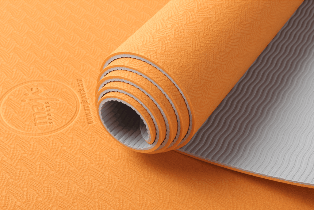 2-Tone TPE Premium Yoga | Pilates Mat