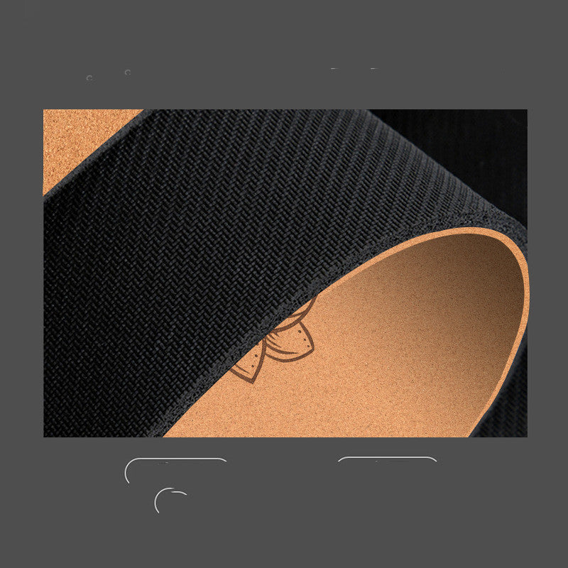 Cork & Rubber Meditation Mat – Eco-Friendly Non-Slip Mat