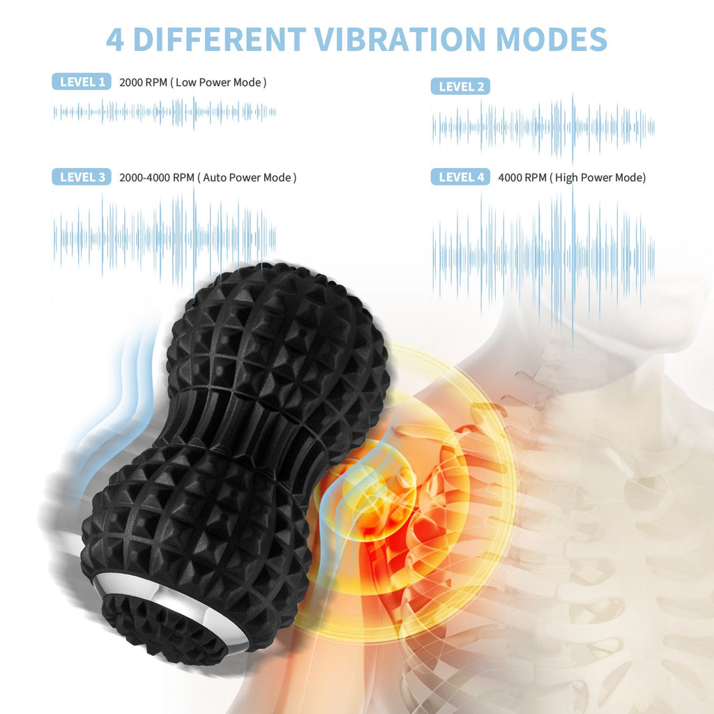 Vibration Peanut Massage Ball – Muscle & Fascia Relaxation