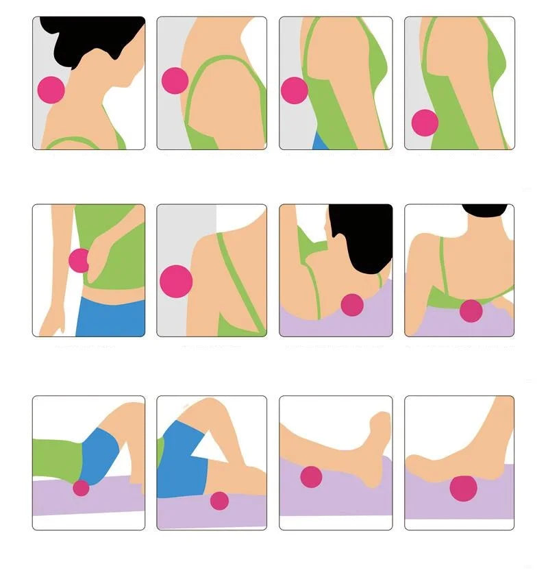 EPP Massage Ball Set – Peanut Fascia & Trigger Point Therapy