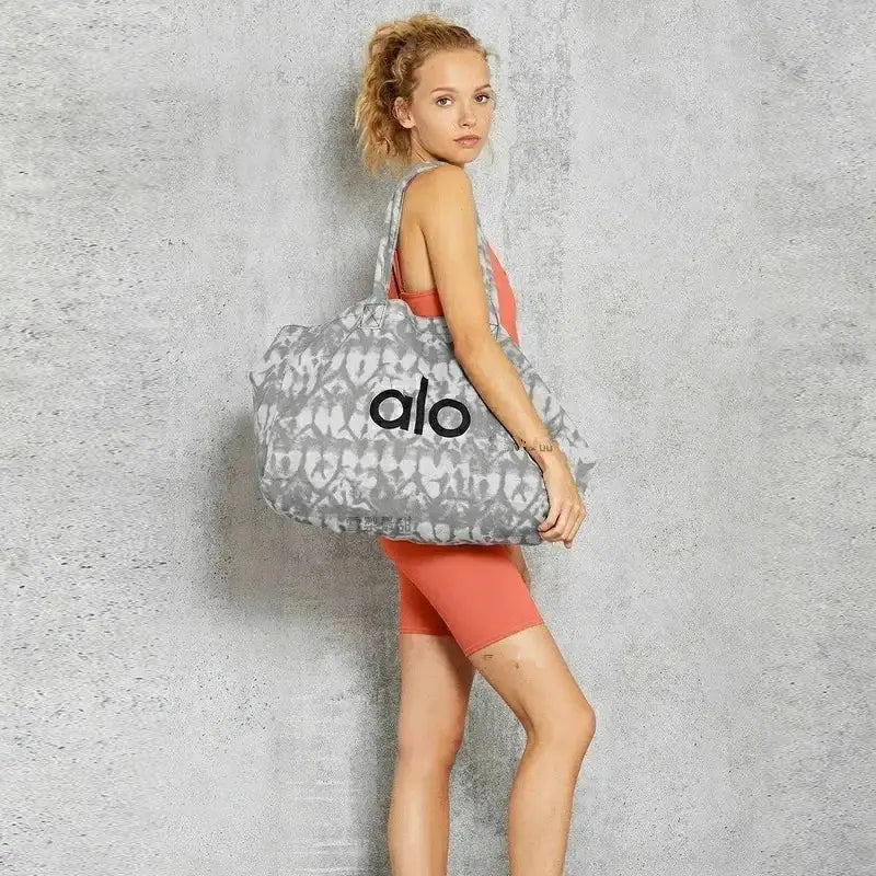 Alo Yoga Canvas Shoulder Bag for Gym