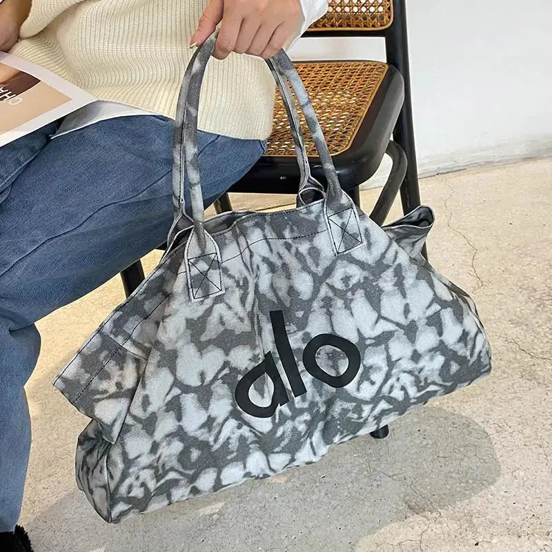 Alo Yoga Canvas Shoulder Bag for Gym