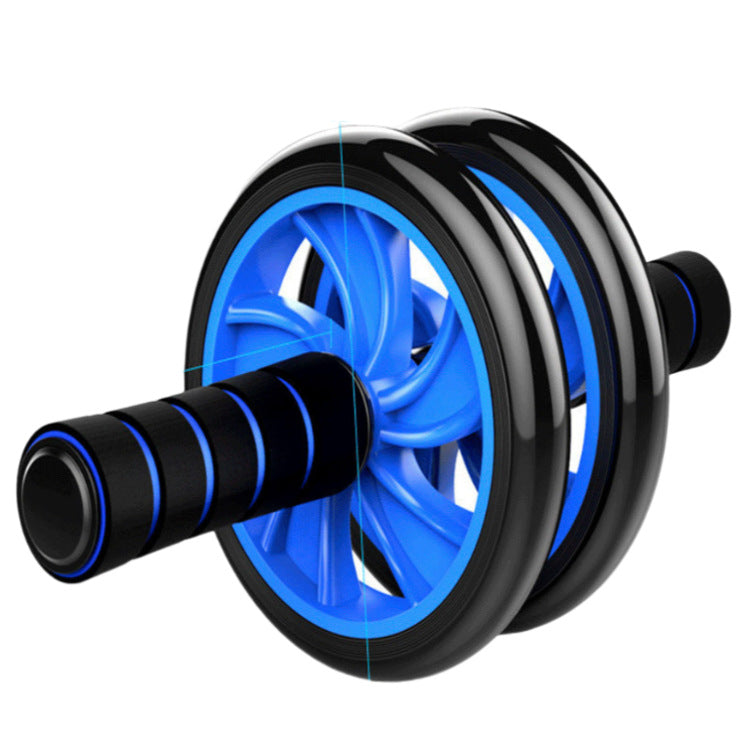 Dual Wheel Ab Roller – Core Trainer with Knee Pad