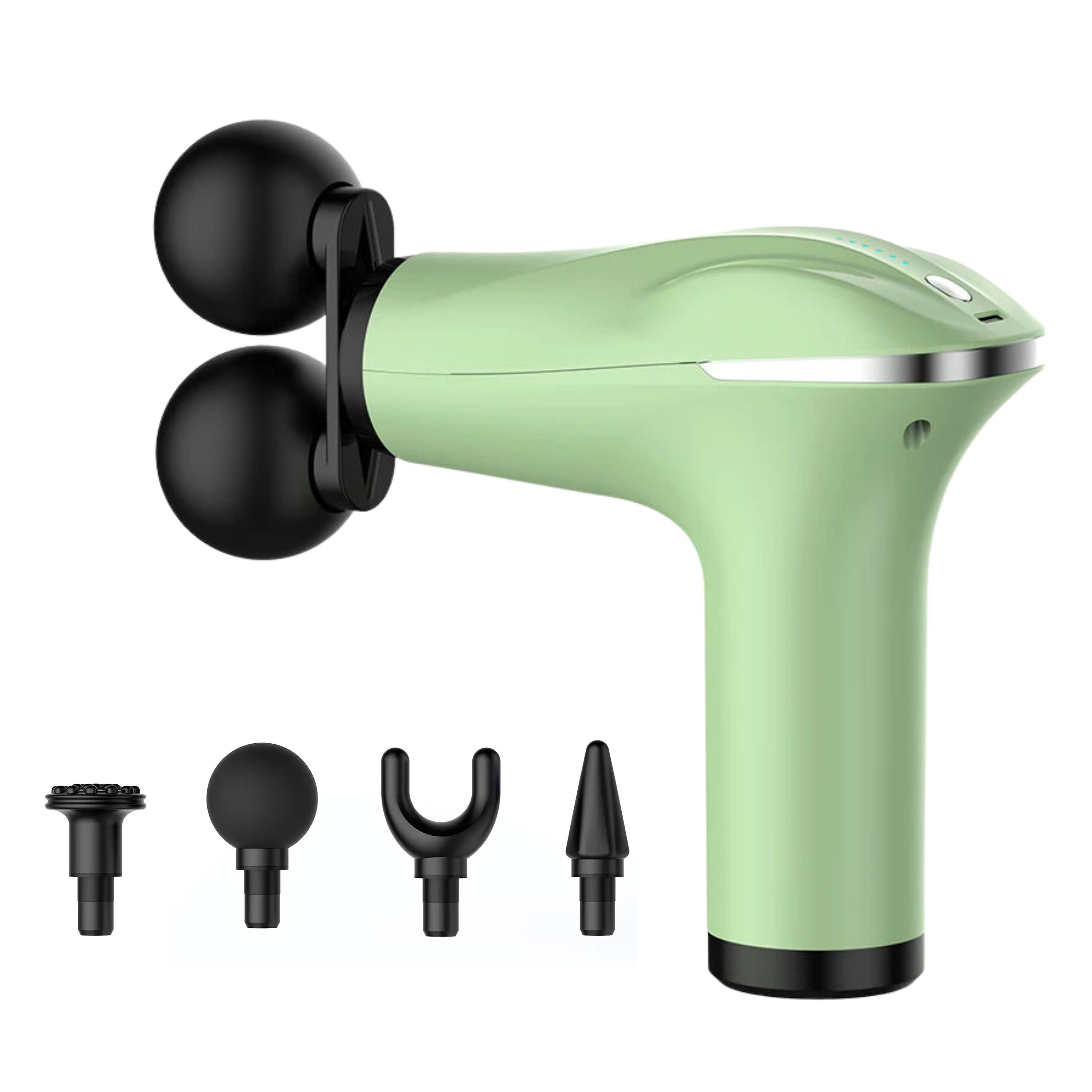 Dual Head Massage Gun – Handheld Deep Tissue Massager