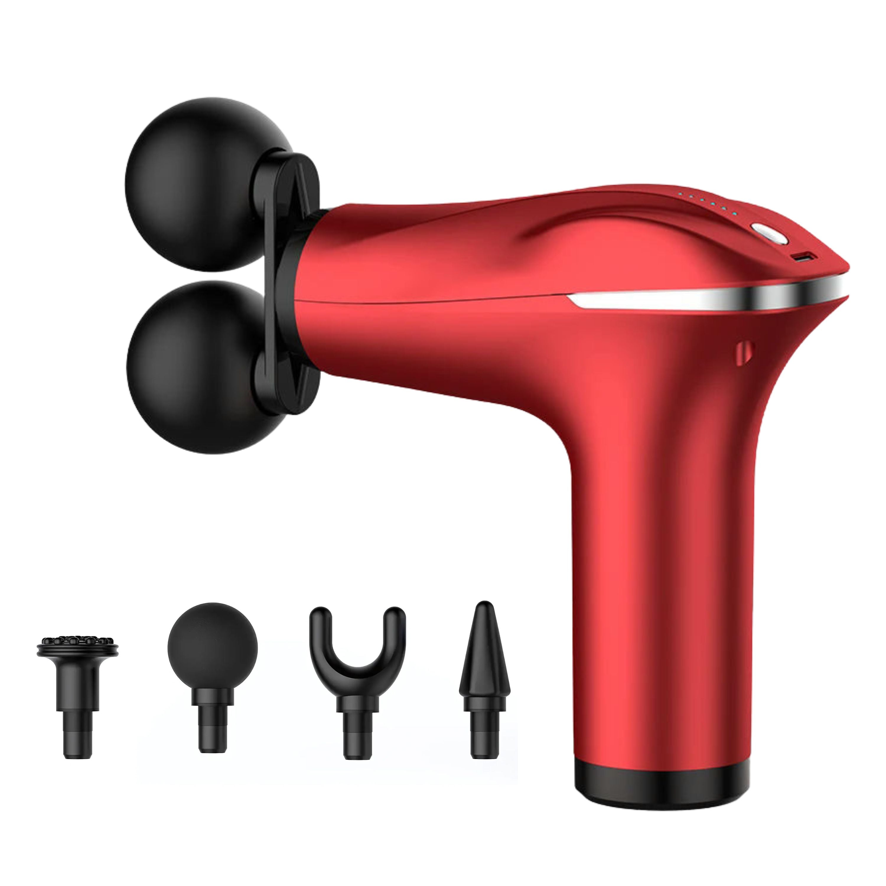 Dual Head Massage Gun – Handheld Deep Tissue Massager