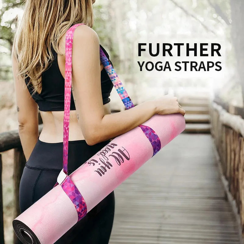 Yoga | Pilates Mat Strap Elastic Stretching Band