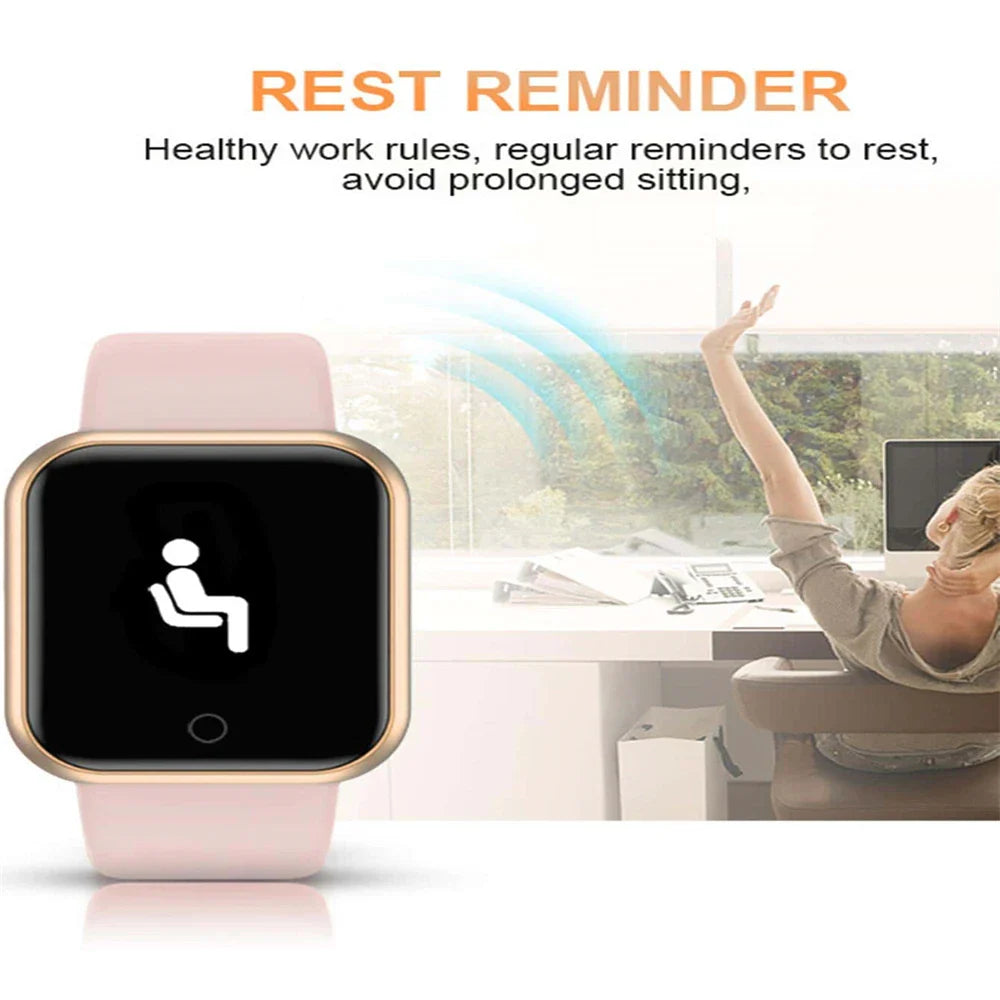 Multifunctional Bluetooth Smart Watch – Fitness & Music Tracker