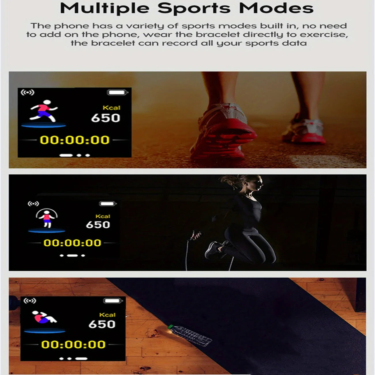 Multifunctional Bluetooth Smart Watch – Fitness & Music Tracker