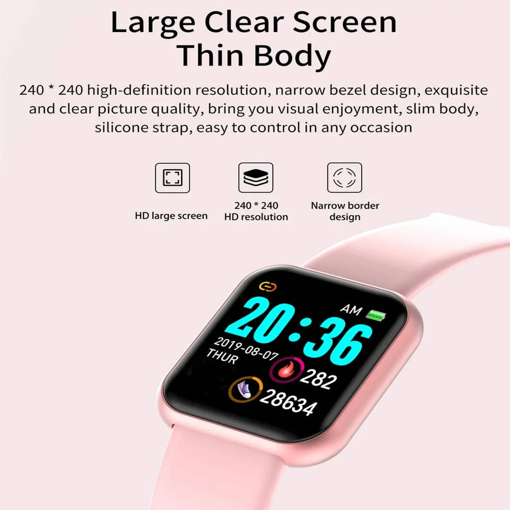 Multifunctional Bluetooth Smart Watch – Fitness & Music Tracker
