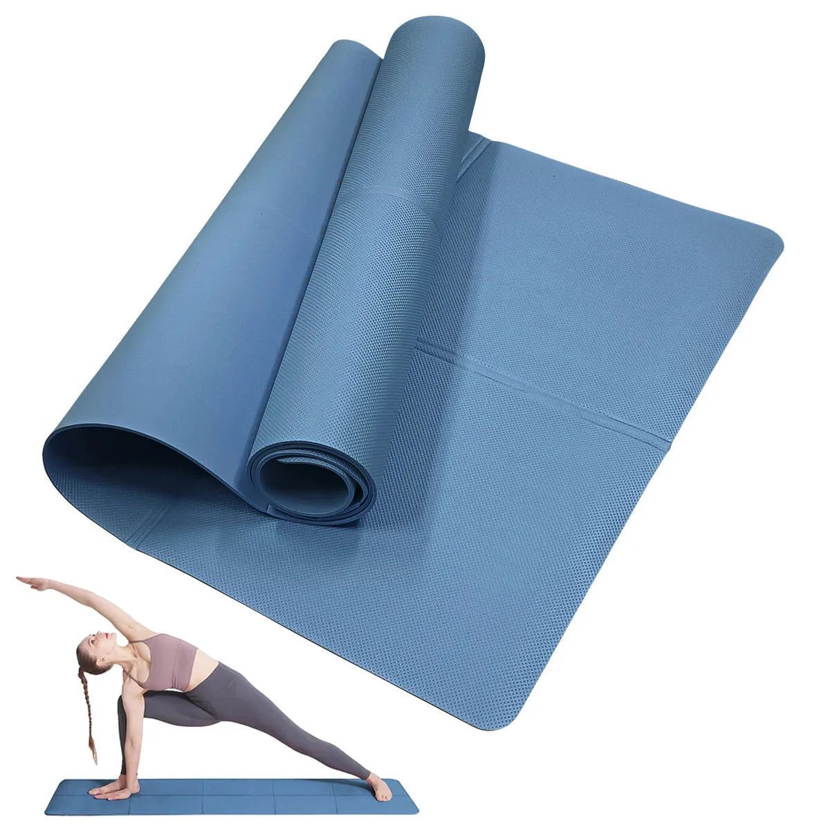 EVA Yoga | Pilates Mat – Anti-Slip Fitness Exercise Mat