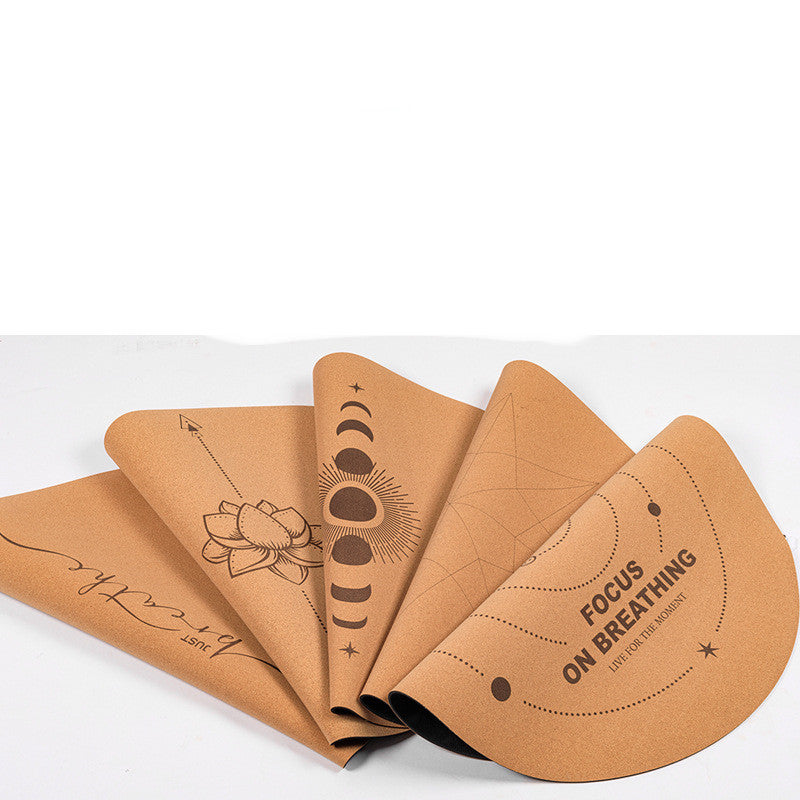 Cork & Rubber Meditation Mat – Eco-Friendly Non-Slip Mat