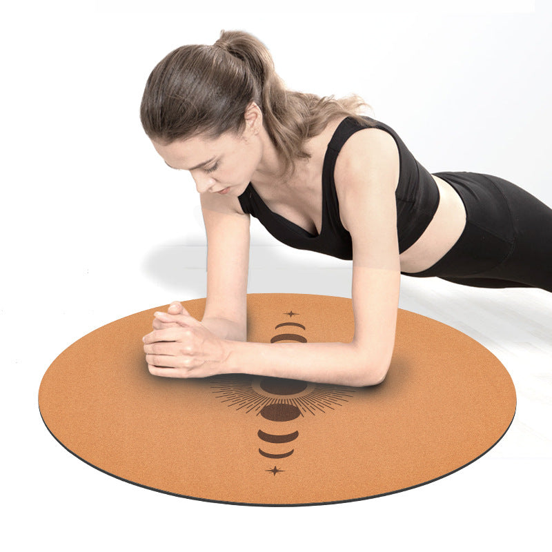 Cork & Rubber Meditation Mat – Eco-Friendly Non-Slip Mat