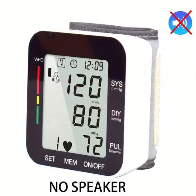 Digital Wrist Blood Pressure Monitor – Automatic BP Machine