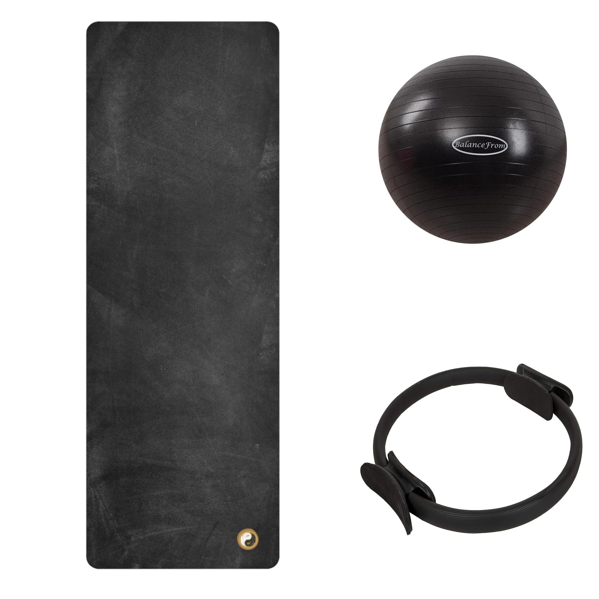 Studio Pilates Accessories Bundle (Mat + Pilates Ring + Pilates Ball)