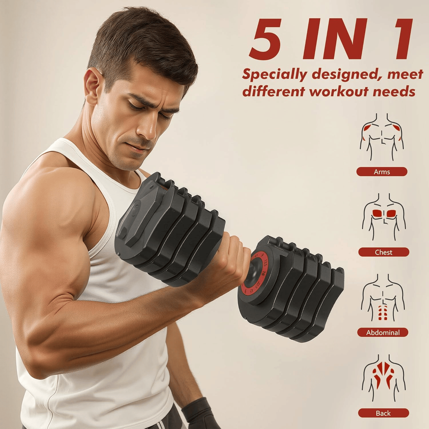 Adjustable Dumbbell Set