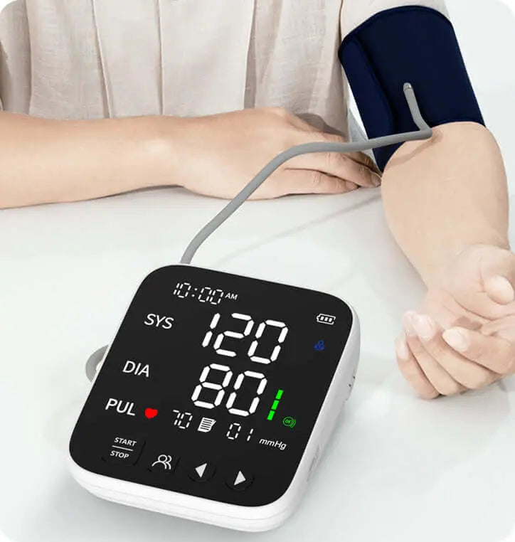 Med-Pat Arm Blood Pressure Monitor – One-Touch BP Machine