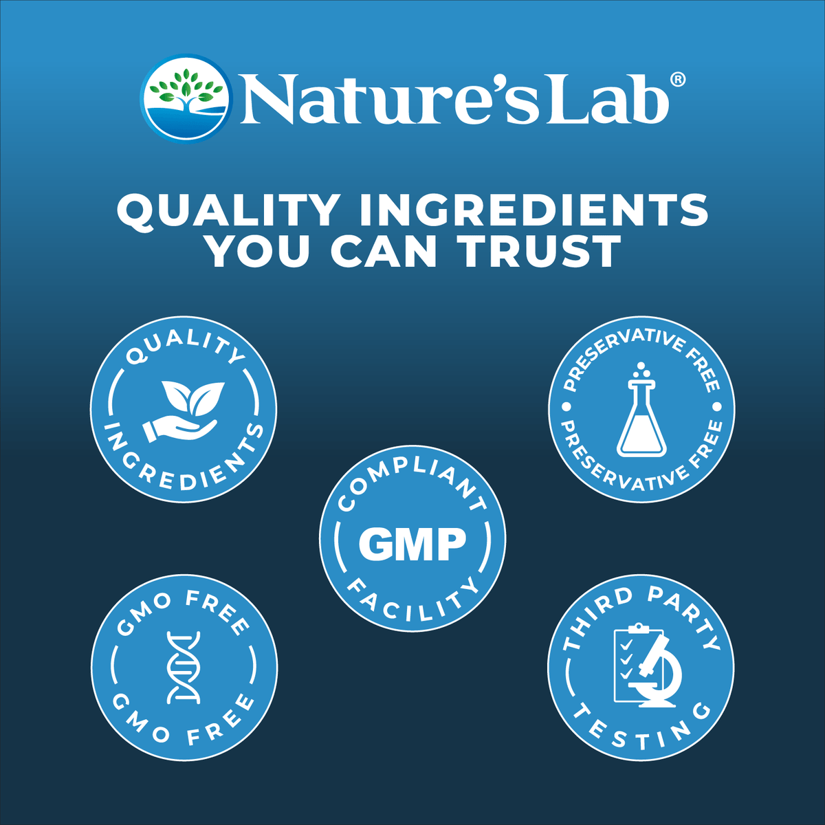 Nature's Lab Vitamin C 1,000mg - 120 Capsules